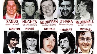 Irish Hungerstrikers Tribute  10 Irish Republican Heros [upl. by Nwahsid63]