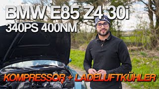 BMW E85 Z4 30i  340PS 400Nm  Infinitas Kompressor mit T21Industries Ladeluftkühler [upl. by Ardra]