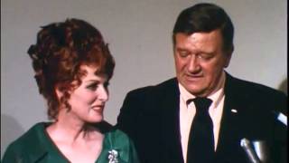 John Wayne And Maureen OHara  Interview [upl. by Cheston]