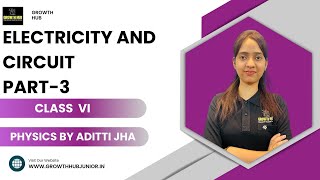 CLASS VI  ELECTRICITY AND CIRCUITS PART3  PHYSICS  GROWTH HUB  ADITTI JHA [upl. by Gneh662]