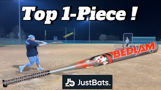 Worth Bedlam 1piece Softball Bat Review [upl. by Crim]