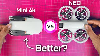 Best Drone Under 300  DJI Neo vs DJI Mini 4K [upl. by Reinaldo]