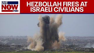 IsraelHamas war Hezbollah terrorists fire at Israeli civilians from Lebanon  LiveNOW from FOX [upl. by Ynnaej306]