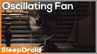 ► Oscillating Fan Sounds for Sleeping Rotating Fan Noise in STEREO Low Speed Fan [upl. by Daphne571]