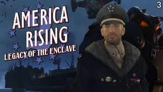 America Rising 2  Restarting The Oil Rig  Part 3  Fallout 4 Mods [upl. by Honor]