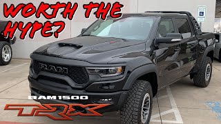 Is the 2021 Ram TRX Really Worth the Hype Lets Find Out [upl. by Anileve]