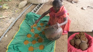 COCONUT JAGGERY Prepared by our village peopleTraditional food [upl. by Ltsyrk648]