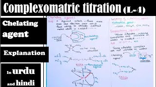 Complexomatric titration L4 Chelating agent [upl. by Wivestad766]