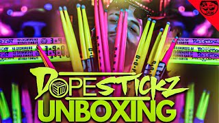 Eric Moores DOPESTICKZ  Unboxing the BEST DRUM STICKS EVER [upl. by Freemon]