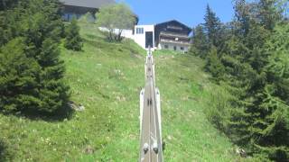 Standseilbahn 399201 Bettmeralp Alpmatten Bergfahrt  Funicular [upl. by Delainey]