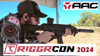 AAC Suppressors Range Test At TriggerCon 2024 [upl. by Eveleen]