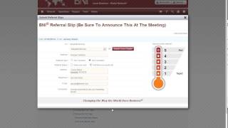 BNI Connect Educational Moment  Passing a Referral Online [upl. by Devon22]