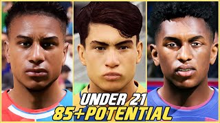 EA FC 24  BEST YOUNG TALENTS REAL FACES [upl. by Sumerlin]