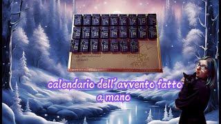 CALENDARIO DELLAVVENTO FATTO A MANO RIUTILIZZABILEHANDMADE REUSABLE ADVENT CALENDAR [upl. by Sheree]