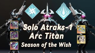 DESTINY 2 SOLO ATRAKS1 FALLEN EXO  SEASON OF THE WISH [upl. by Gnoh]