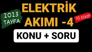 ELEKTRİK AKIMI 4  LAMBA PARLAKLIĞI  TYT FİZİK [upl. by Atsirtal]