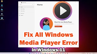 How to Fix All Windows Media Player Issue or Error in Windows 11 PC or Laptop [upl. by Anselmo344]