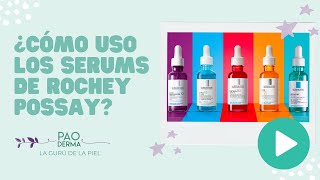 ¿Cómo uso los serums de Roche Posay 🤔 [upl. by Donall]