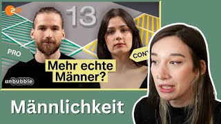 Männer zu weich geworden 13 Fragen  Kora reagiert auf unbubble [upl. by Annekahs]