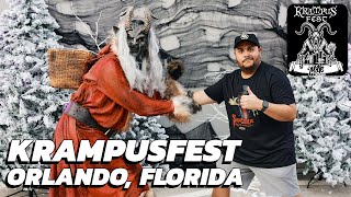 Krampusfest  Unleashing Krampus in Orlandos Milk District  Highlights Vendors and Mischief [upl. by Alahsal]