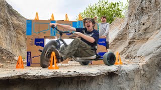 We try to Build the Ultimate Off Road Drift Cart for Dangerous Stunts [upl. by Ennaegroeg]