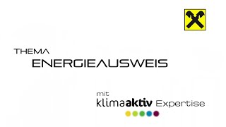 Energieausweis Österreich  klimaaktiv Expertise Neubau Sanierung Energie Heizung Eigenheim Haus [upl. by Ainitsirk]