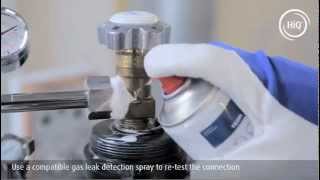 HiQ® Specialty Gases Making gas tight connections [upl. by Gipson238]