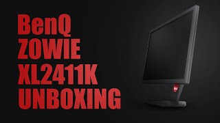 BenQ Zowie Xl2411K 144hz Unboxing best esports monitor 2020 [upl. by Hindorff638]