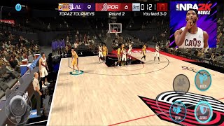 Nba 2k Mobile Highest Graphics With Bugs [upl. by Aneetsirhc]