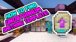 How to Find Unobtainium Smithing Template in Minecraft 120  All The Mods 9  ATM9  ATM Dungeon [upl. by Bertolde]