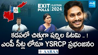 Andhra Pradesh Lok Sabha Election 2024 Exit Polls  YS Sharmila  Avinash Reddy SakshiTVLIVE [upl. by Aerdnna884]