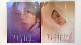 Unboxing Wheein 2nd Mini Album Whee West  East ver [upl. by Ajssatan42]