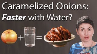 Fast Caramelized Onions Using Water from Americas Test Kitchen [upl. by Dutchman767]