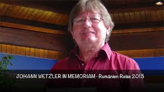 JOHANN WETZLER IN MEMORIAM [upl. by Fifine]