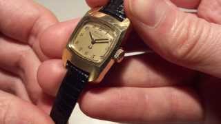 Bulova Accutron 2210 with 440 Hz humming sound [upl. by Judus3]