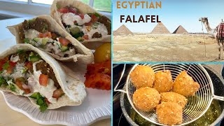 How to Make Authentic Egyptian Falafel Made by Egyptian 👌 The Best Recipe Ever with Fava Beans [upl. by Raquel]