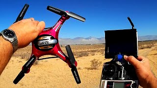 JJRC H8D 58Ghz FPV Drone Review [upl. by Grossman388]