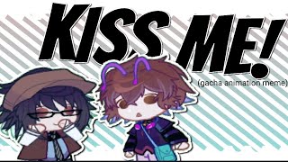 KISS ME  SOUHEKIRANZAI ALIEN DAZAI AU  FLASH WARNING [upl. by Anerys]