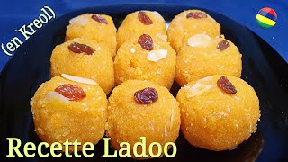 Recette Ladoo Besan Mauricien en Kreol 🇲🇺  Special Ganesh Chaturthi [upl. by Verna]