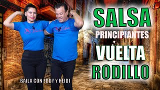 Salsa principaintes Vuelta quotEl Rodilloquot  Aprendiendo a Bailar [upl. by Rammaj]