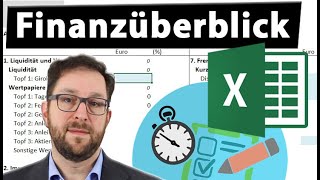 Finanzüberblick jetzt  so erstelle ich meine Privatbilanz 120 [upl. by Kcorb184]