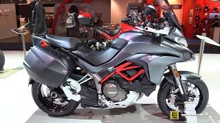 2017 Ducati Multistrada 1200 S  Walkaround  2016 EICMA Milan [upl. by Onitselec]