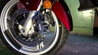 NT700V Front Wheel Replace [upl. by Mulford28]