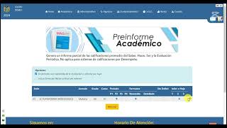 Pre Informe Académico Perfil Administrativo [upl. by Oswald141]