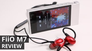 FiiO M7 HiRES portable audio player REVIEW  WAVMP3FLACDSD128 [upl. by Idnahs133]