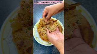 Beef Qeema Paratha Recipe  Beef Recipe  Paratha Recipe  Cooking CH [upl. by Ahsata]