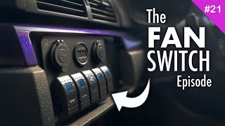 WIRING A RADIATOR FAN SWITCH E46 drift build [upl. by Attwood955]