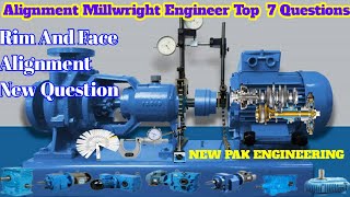 Alignment Millwright Engineer Fitter Interview Questions Mechanical Engineering [upl. by Ruthe]