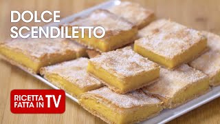 DOLCE SCENDILETTO di Benedetta Rossi  Ricetta TV Fatto in Casa per Voi [upl. by Ynaffet]