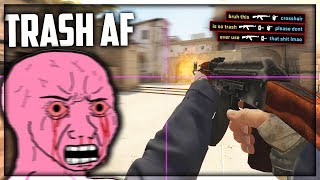 Playing With The WORST CSGO Config Ever [upl. by Nesyaj428]